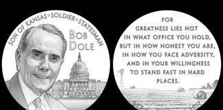 Bob Dole Congressional Gold Medal Designs Reviewed by CCAC Bob Dole Congressional Gold Medal Design - Obverse and Reverse