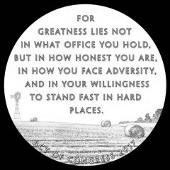 Bob Dole Congressional Gold Medal Design - Reverse