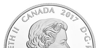 Canadian 2017 $15 Great Horned Owl Coin Features Glow-in-the-Dark Eyes Canadian 2017 $15 Great Horned Owl Coin - Obverse
