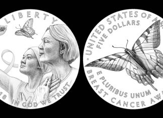 2018 Breast Cancer Awareness Commemorative Coin Designs Unveiled Designs for 2018 Breast Cancer Awareness Commemorative Coins