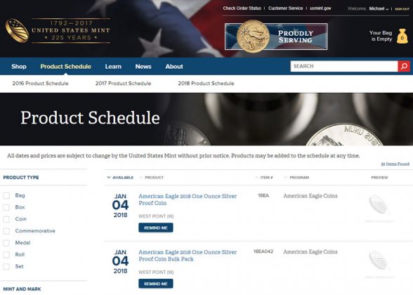 2021 u.s. mint product schedule 2021 u.s. mint product schedule