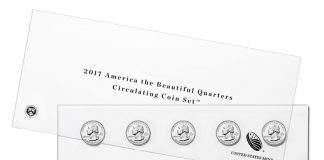 US Mint Sales: 2017 Circulating Quarters Set Debuts 2017 America the Beautiful Quarters Circulating Coin Set
