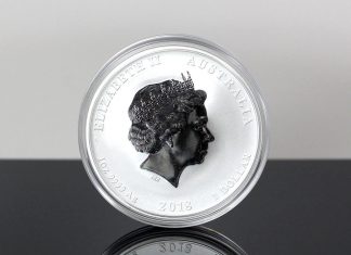 Australian 2018 Year of the Dog 1oz Bullion Coins Sell Out Australian 2018 Year of the Dog 1oz Silver Bullion Coin - Obverse