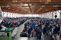 Crowd at George Rogers Clark Quarter Launch Ceremony