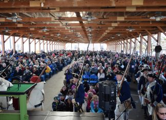 George Rogers Clark Quarter Launch Ceremony Highlights Crowd at George Rogers Clark Quarter Launch Ceremony
