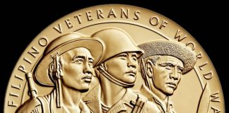 Filipino Veterans Awarded WWII Congressional Gold Medal Filipino Veterans of World War II Bronze Medal - Obverse
