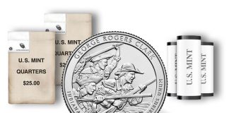 2017 George Rogers Clark Quarters Released George Rogers Clark quarter, rolls and bags