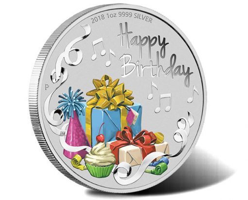 Happy Birthday 2018 1oz Silver Coin