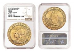 1950 S Round $50 Panama-Pacific Gold Coin