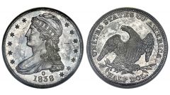 1838-O Reeded Edge Half Dollar