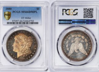 PCGS to Exhibit Miller/Ashmore Morgan Dollars Super Set at January 2018 FUN 1880 Morgan Silver Dollar
