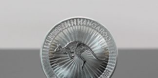 Perth Mint Gold and Silver Bullion Sales Slow Markedly in November 2018 Australian Kangaroo 1 oz Silver Bullion Coin
