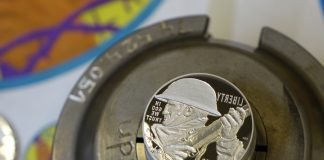 2018 WWI Centennial Silver Dollars Minted in Ceremonial Event 2018 World War I Centennial Silver Dollar Die