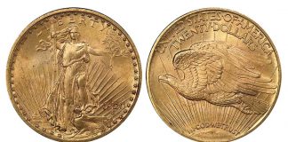 Legend’s XXV Regency Auction on Jan. 25 $20 1920 PCGS MS65