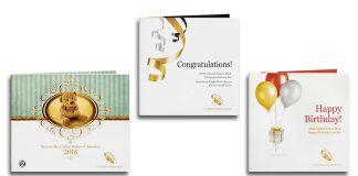 US Mint 2018 Gift Sets for Newborns, Birthdays and Celebrations 2018 Special Occasion Sets - Birth, Congratulations and Happy Birthday