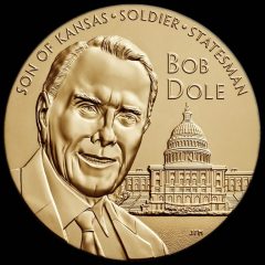 Bob Dole Bronze Medal - obverse