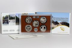 Photo of 2018 America the Beautiful Quarters Proof Set - Packaging, Lens, Coins