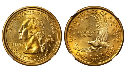 2000 sacagawea dollar mule