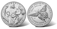 2018-D Uncirculated Breast Cancer Awareness Half-Dollar