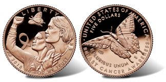 2018 Breast Cancer Awareness Coin Sales Reach 37,778 in First Day 2018-W $5 Proof Breast Cancer Awareness Gold Coin