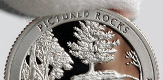 Precious Metals Rise; Pictured Rocks 5 oz Bullion Coin Launches Photo of 2018-S Pictured Rocks National Lakeshore Quarter