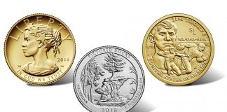 US Mint Products in February Include Quarters, Dollars and $10 American Liberty US Mint Products for Collectors
