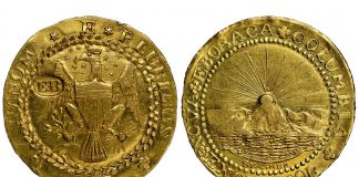 1787 Brasher Doubloon Tops $5 Million In Record Sale 1787 DBLN Brasher Doubloon