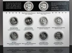 2017 America the Beautiful Uncirculated Quarters Set