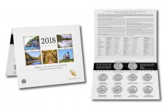 2018 America the Beautiful Uncirculated Quarters Set
