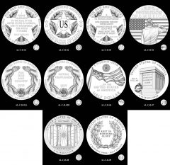 50c American Legion Reverse Design Candidates