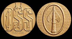 Office of Strategic Services (OSS) Bronze Medal - Obverse and Reverse