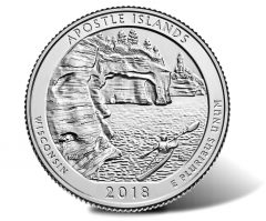 2018 Apostle Islands National Lakeshore Quarter – reverse