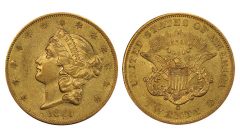 Lot 747 $20 1861-O PCGS AU53 CAC