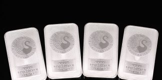 Perth Mint Bullion Sales Mixed in March and First Quarter 2018 Perth Mint 9999 Fine 1 Ounce Silver Bars