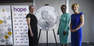 Canadian $20 Silver Coin Celebrates Wedding of Prince Harry and Meghan Markle Royal Wedding Coin Unveiling of 2018 $20 Prince Harry and Meghan Markle 1oz. Silver Coin