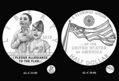 2019 50c American Legion Commemorative Coin Design Recommendations
