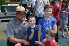 Bob DeGross and kids