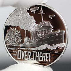Photo of World War I Centennial 2018 Navy Silver Medal - Obverse