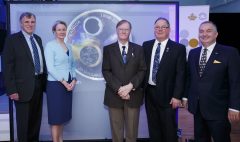 Unveiling of 2018 $20 150th Anniversary RASC Silver Coin