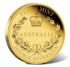 2018 $50 Australia Double Sovereign Gold Proof Coin - Reverse