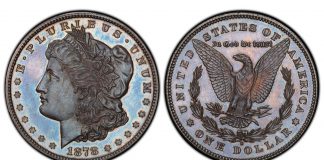 PCGS Authenticates First Known Specimen 1878-S Silver Dollar 1878-S Morgan Silver Dollar PCGS SP65