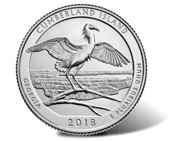 2018 Cumberland Island National Seashore Quarter – reverse