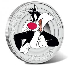2018 Looney Tunes – Sylvester 1/2oz Silver Proof Coin