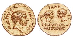 Fine Style Star Sextus Pompey Aureus