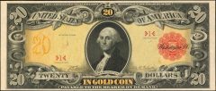 Friedberg 1179 (W-2225). 1905 $20 Gold Certificate. PCGS Currency Gem New 65 PPQ