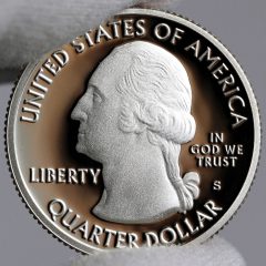 Photo of Clad 2018-S Proof Cumberland Island National Seashore Quarter - Obverse