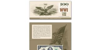 BEP’s WWI 100th Commemorative $2 Collection Released WWI 100th Commemorative $2 Collection