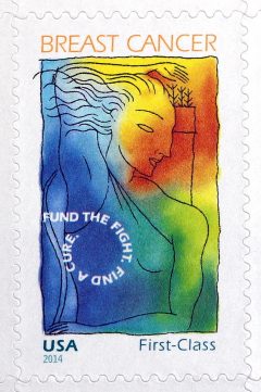 Breast Cancer Research Forever Stamp
