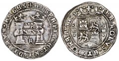 Mexico City-minted Charles-Joanna 3 reales