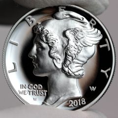 2018-W $25 Proof American Palladium Eagle - Obverse,a